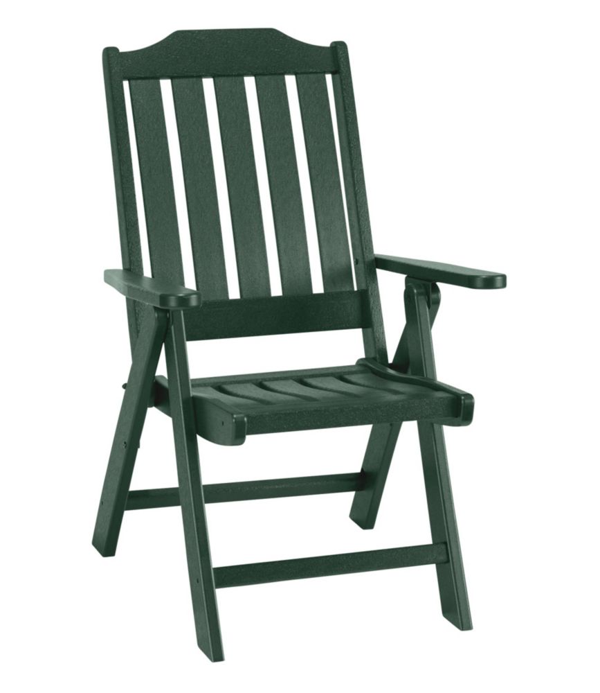 All-Weather Folding Chair, Green, small image number 1