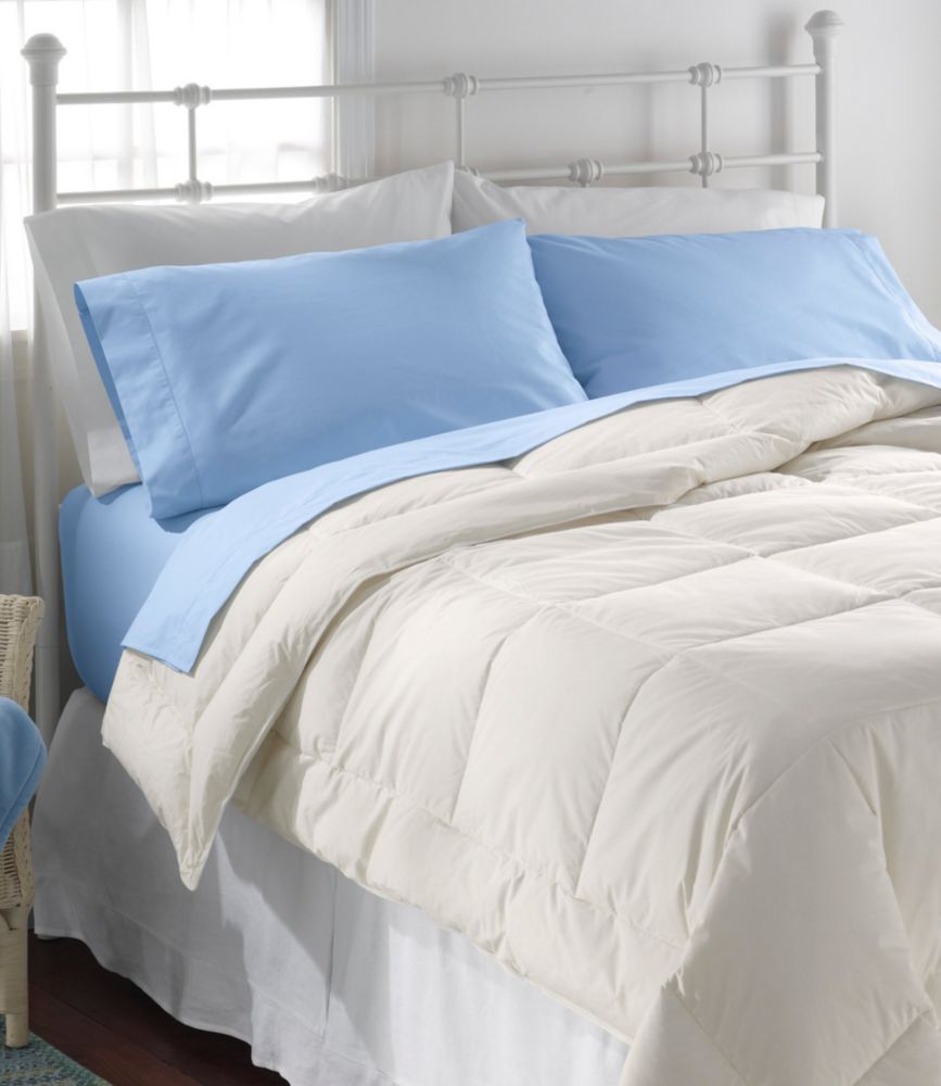 280-Thread-Count Pima Cotton Percale Pillowcases, Set of Two, Mid-Blue, small image number 3