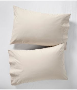 280-Thread-Count Pima Cotton Percale Pillowcases, Set of Two