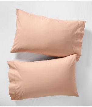 280-Thread-Count Pima Cotton Percale Pillowcases, Set of Two