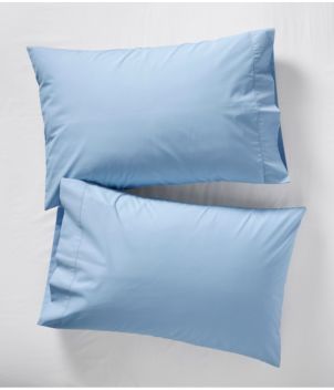 280-Thread-Count Pima Cotton Percale Pillowcases, Set of Two