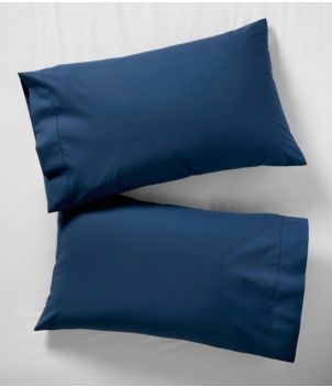 280-Thread-Count Pima Cotton Percale Pillowcases, Set of Two