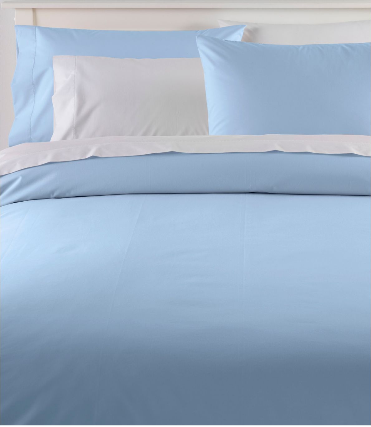 280ThreadCount Pima Cotton Percale, Comforter Cover Collection at L.L