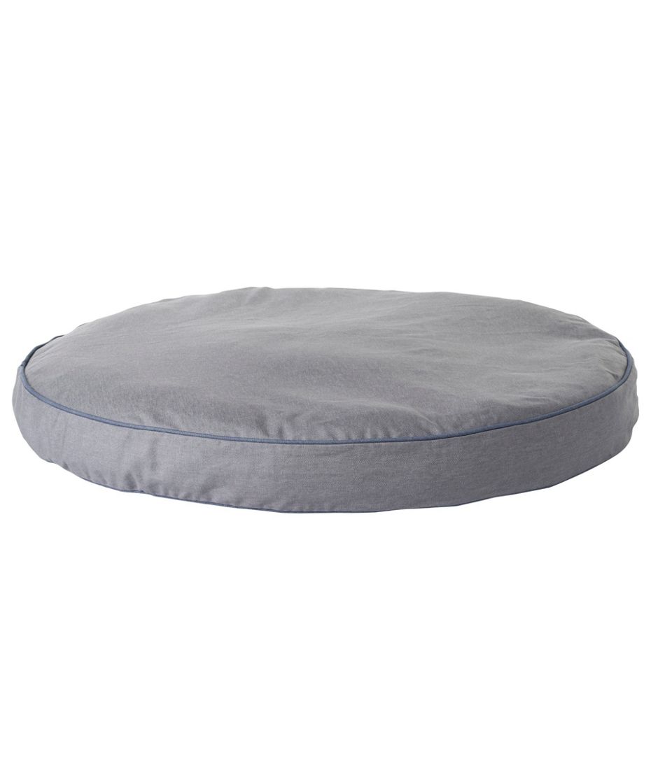 Premium Denim Dog Bed Replacement Cover, Round