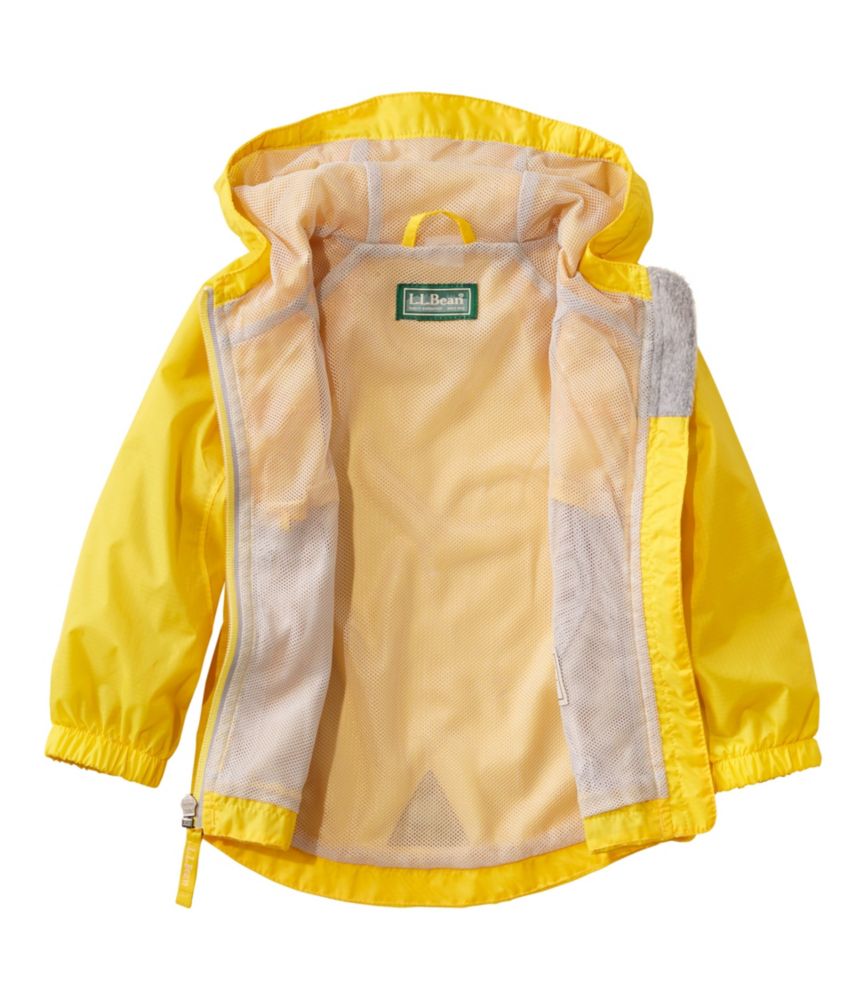 Infants' and Toddlers' Discovery Rain Jacket, Bright Yellow, small image number 6