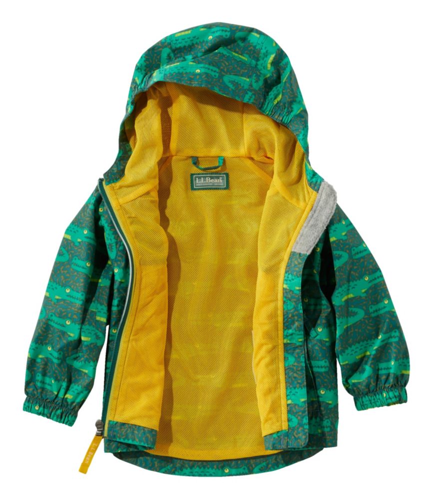 Infants' and Toddlers' Discovery Rain Jacket, Print, Deep Green Landscape, small image number 5