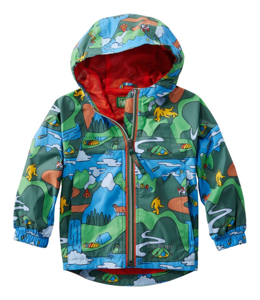 Infants and Toddlers Discovery Rain Jacket Print