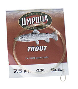 Umpqua Tapered Leaders, Trout