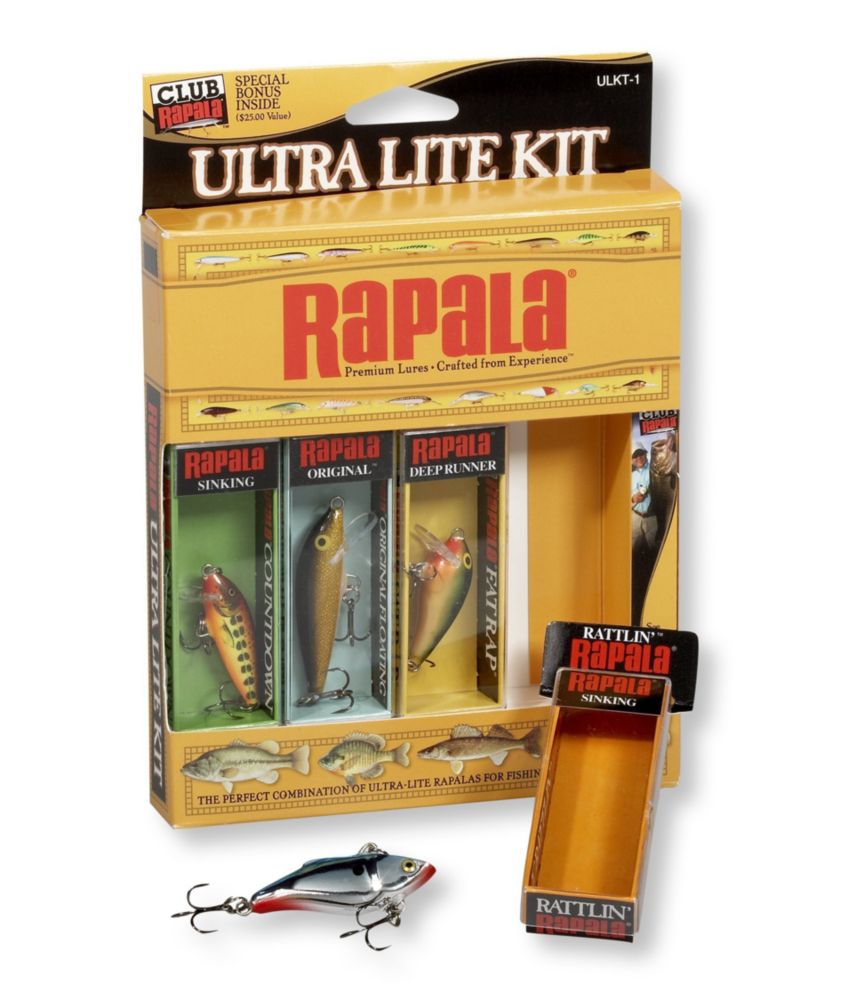 Rapala Ultra Lite Lure Kit Assorted Lures At Llbean