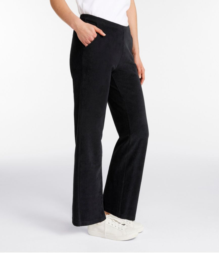 Women's Perfect Fit Knit Cords, Straight-Leg