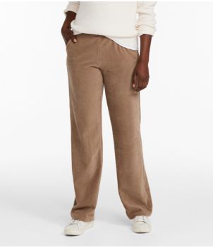 Women's Perfect Fit Knit Cords, Straight-Leg