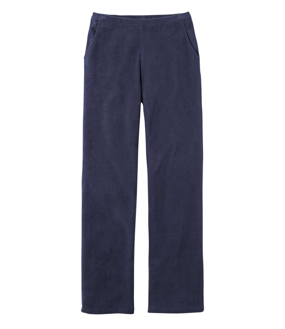 Women's BeanFlex Five-Pocket Corduroy Pants, Mid-Rise Straight-Leg at L.L.  Bean