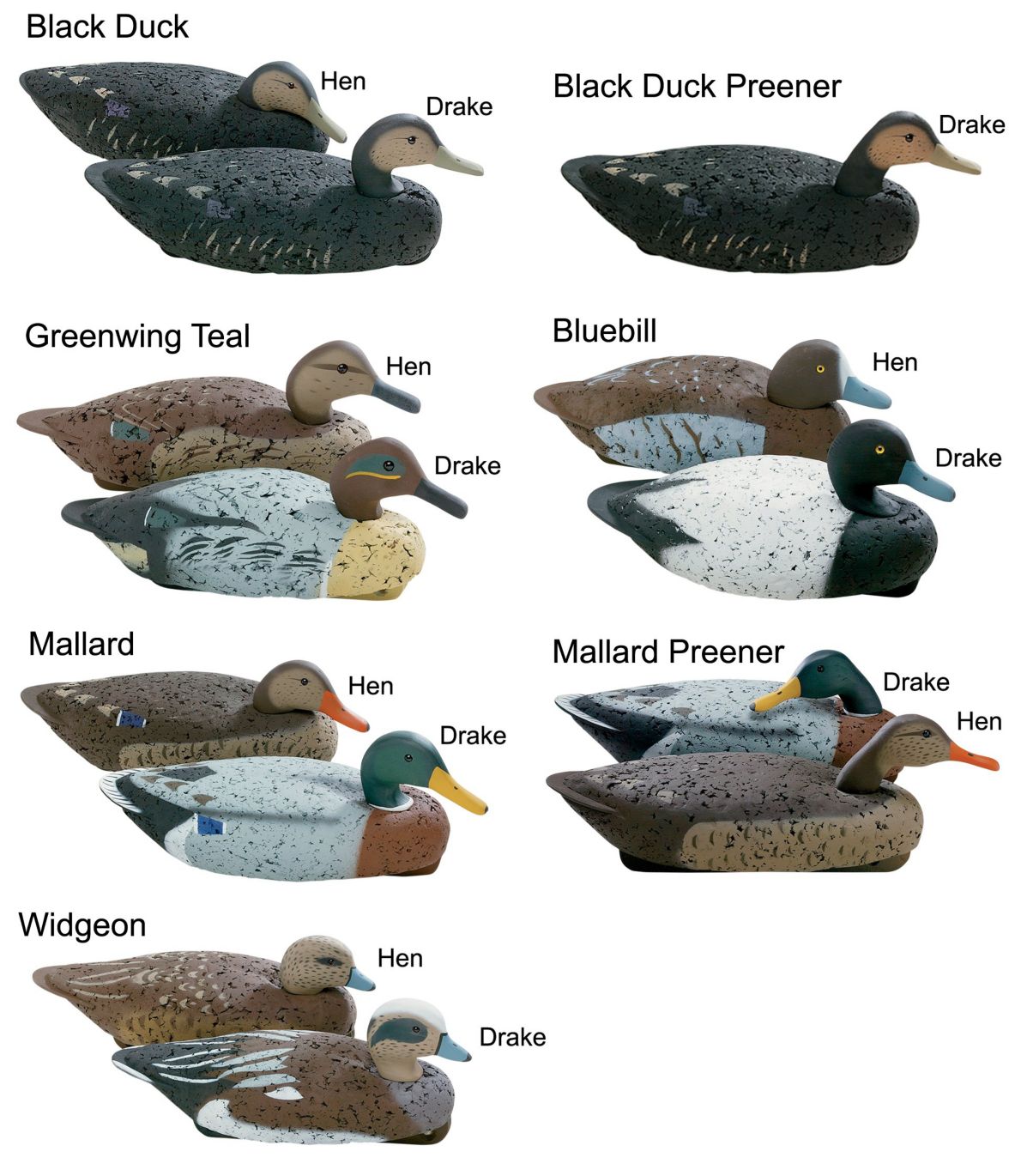 Coastal Cork Decoys at L.L. Bean