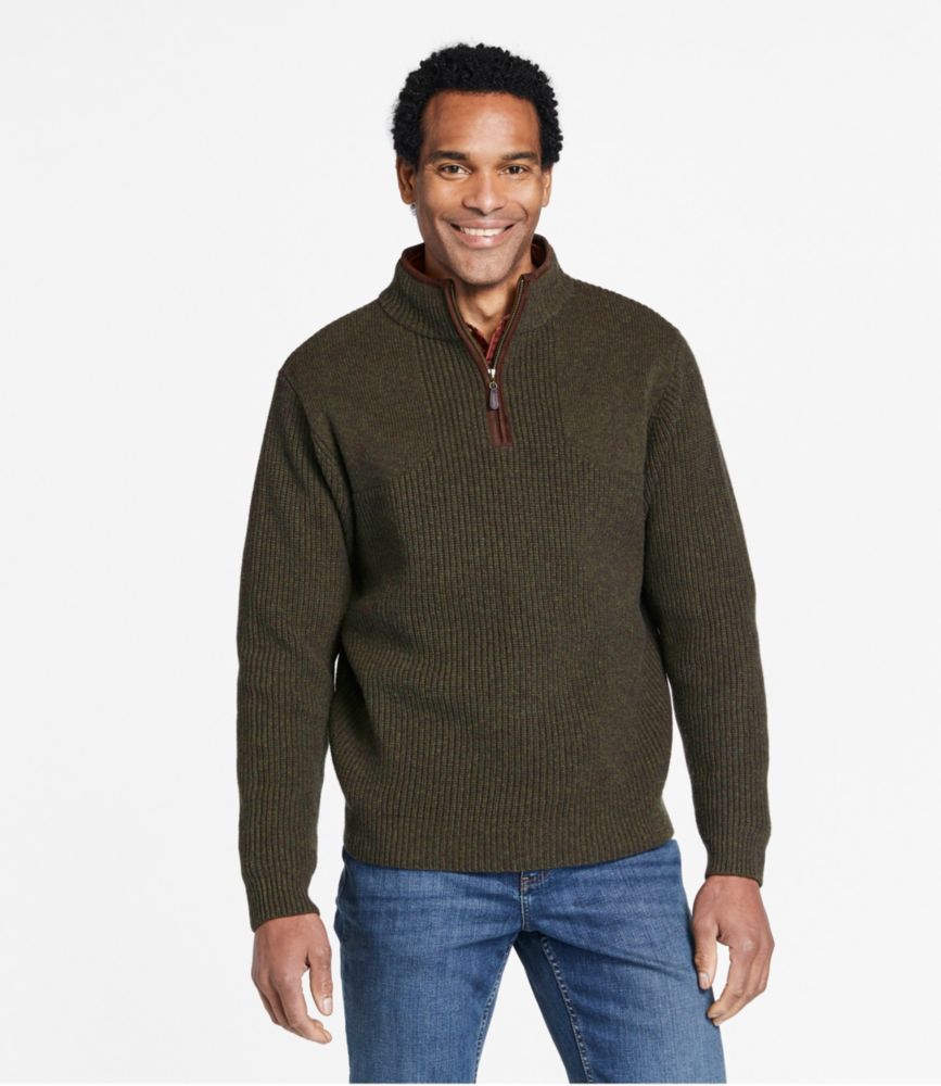 Men's Waterfowl Sweater, Dark Cinder, small image number 2