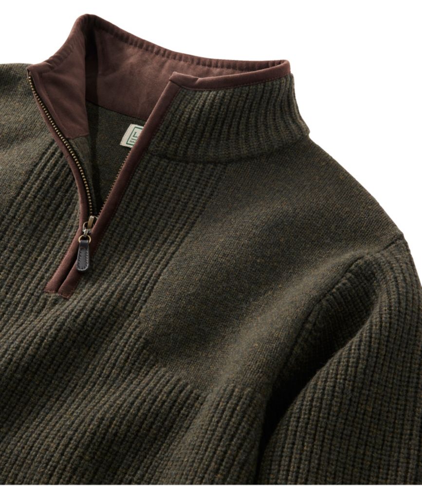 Men's Waterfowl Sweater, Carbon Navy, small image number 6