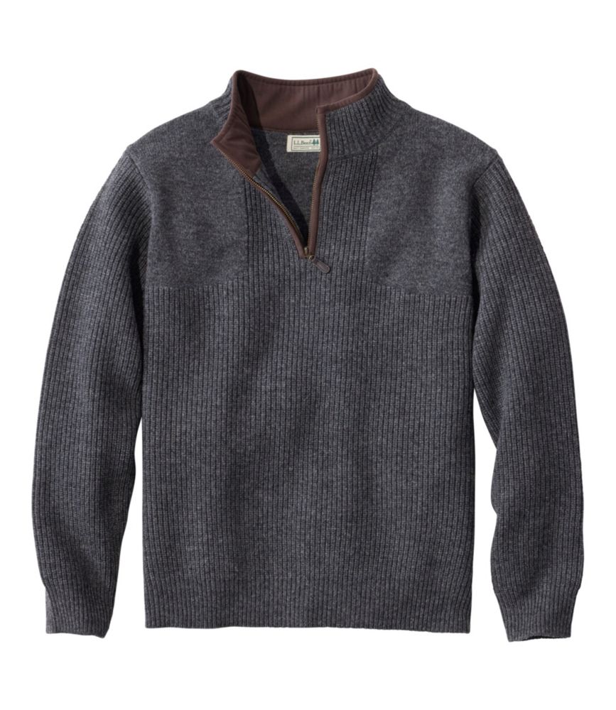 Men's Waterfowl Sweater It is warm, tightly woven, and looks great