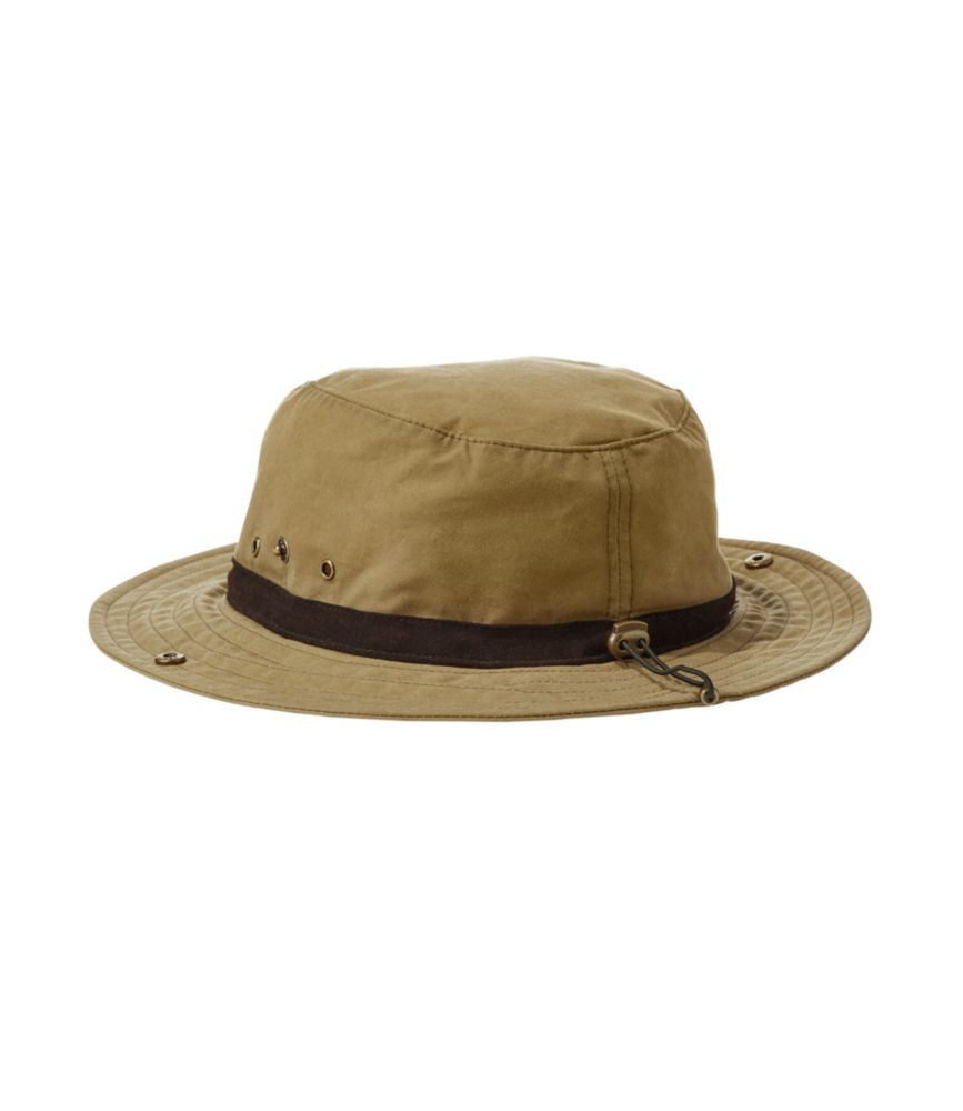 Adults' Waxed-Cotton Packer Hat, Chocolate Brown, small image number 2