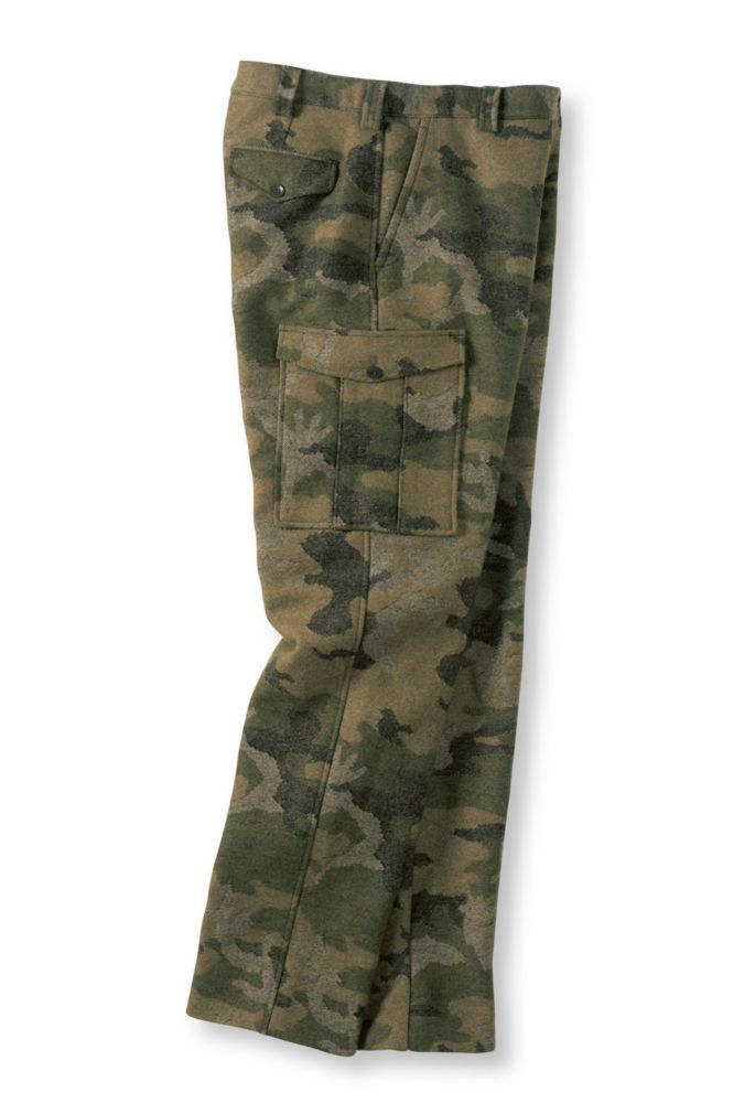 wool camouflage pants
