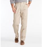 Men's Wrinkle-Free Double L Chinos, Standard Fit, Plain Front