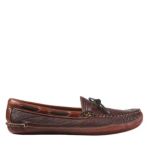 Men's Bison Double-Sole Slippers, Leather-Lined