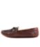 men's shearling lined bison slippers
