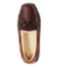 men's shearling lined bison slippers