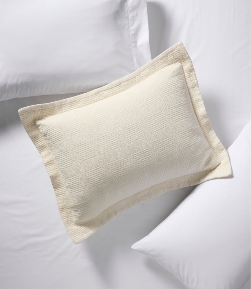 Vintage Matelassé Sham