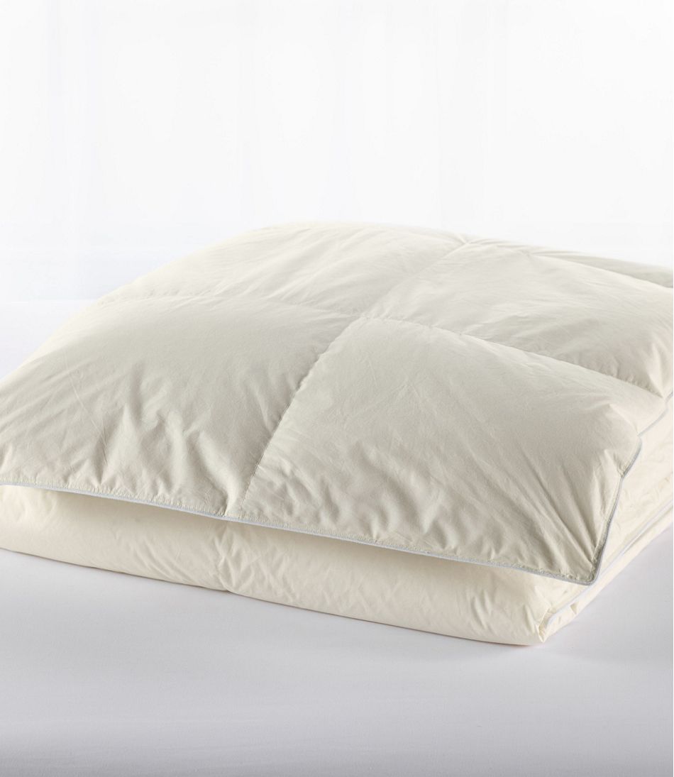 Baffle Box Stitch Goose Down Comforter Warm