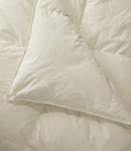 Baffle Box Stitch Goose Down Comforter, Warmer, Cream, small image number 3