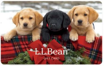 L.L.Bean Gift Card, Delivered FREE by Mail