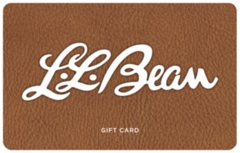 Ll bean gift deals card