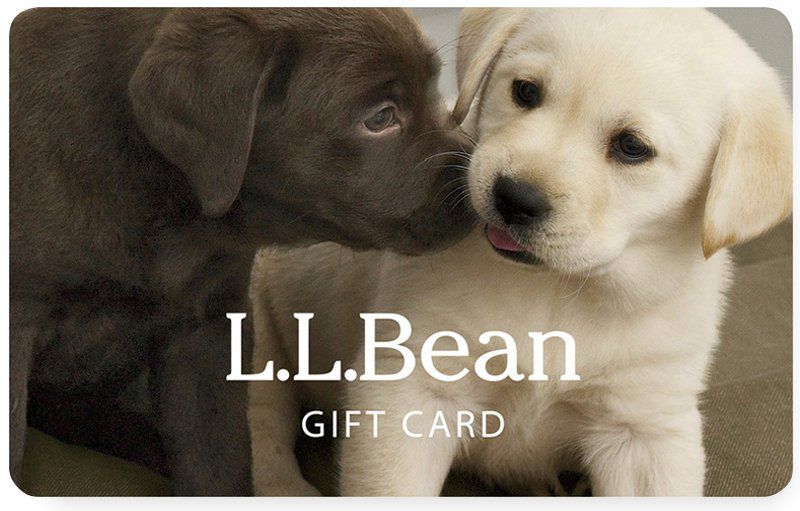 Ll bean gift deals card