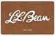 Brown Leather Script Logo