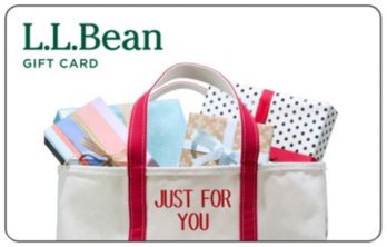 Ll bean hot sale gift card