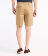 Men's Wrinkle-Free Double L® Chino Shorts, Natural Fit, Hidden Comfort  Waist, 8