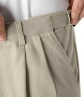 Men's Wrinkle-Free Double L® Chino Shorts, Natural Fit, Hidden Comfort  Waist, 8