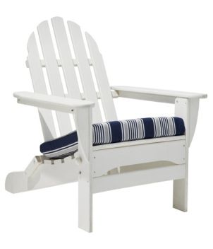 Casco Bay Adirondack Chair Seat Cushion, Stripe