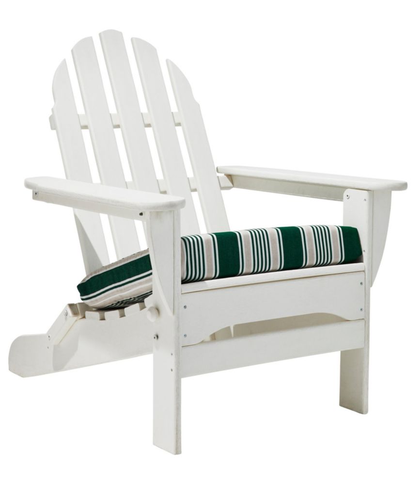 Full Adirondack Chair Cushion - Lime Stripe