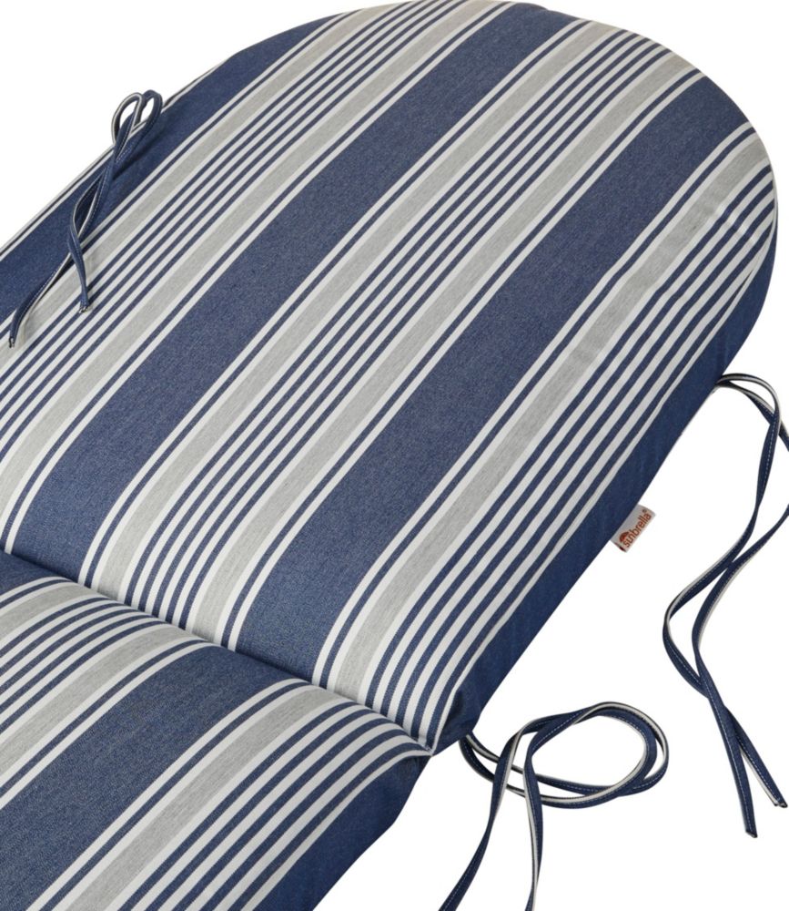 Casco Bay Adirondack Chair Seat and Back Cushion, Stripe