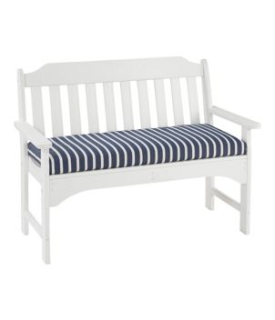 Casco Bay All-Weather Bench Cushion, Stripe