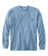 Grey Long Sleeve T-Shirt Men - Longline T-Shirt with Pockets