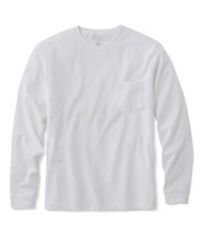 L.L.Bean Carefree Unshrinkable Long Sleeve T-Shirt in Gray Heather at Nordstrom, Size X-Large