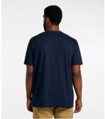 Men's Carefree Unshrinkable Tee with Pocket, Traditional Fit