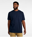 Men's Carefree Unshrinkable Shirt with Pocket, Navy Blue, small image number 3