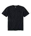 Men's Carefree Unshrinkable Shirt with Pocket, Black, small image number 0