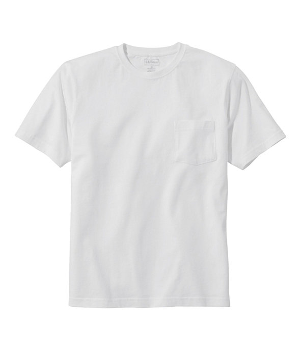 Men's Carefree Unshrinkable Shirt with Pocket, White, largeimage number 0