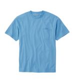 Men's Carefree Unshrinkable Tee with Pocket, Traditional Fit