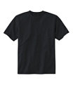 Men's Carefree Unshrinkable Shirt with Pocket, Black, small image number 0
