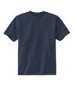 Men's Carefree Unshrinkable Shirt with Pocket, Navy Blue, small image number 0