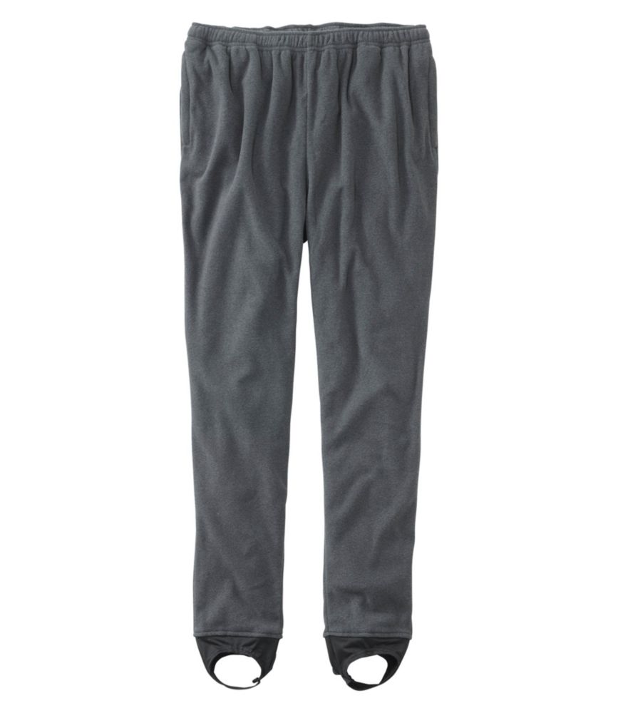 Men's Fleece Wader Pants, Charcoal, small image number 1